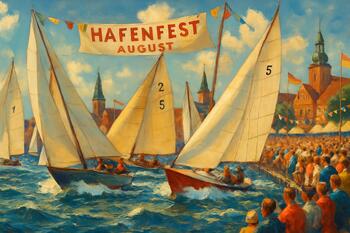 Regatta beim Hafenfest