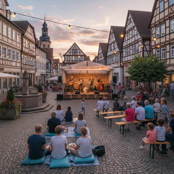 Sommerliche Musikreihe auf dem Platz