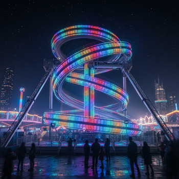 LED-Lichtinstallation