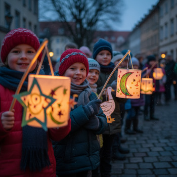 Sankt Martins Laternenzug